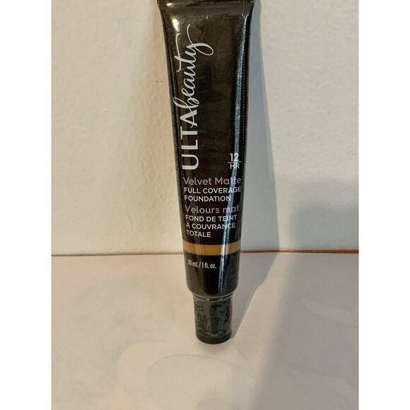 MEDIUM TO TAN WARM Ulta Beauty Velvet Matte Full Coverage Foundation New - Picture 2 of 4